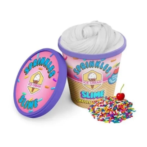 Joe Trend Ice Cream SLIME Scented Mix-In Sprinkles Bears Chocolate Chip FUN 4pk - Picture 4 of 8